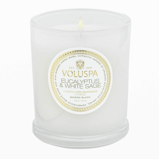 VOLUSPA CANDLE Eucalyptus & White Sage | Classic Candle