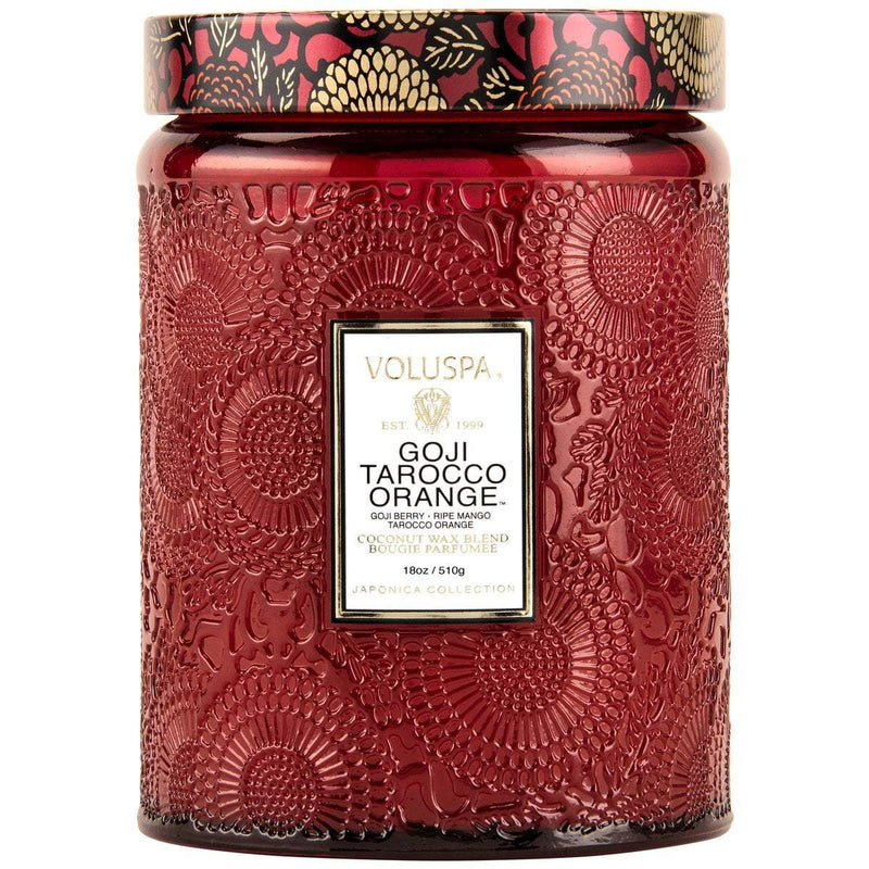 VOLUSPA CANDLE Goji Taracco Orange | Large Jar Candle