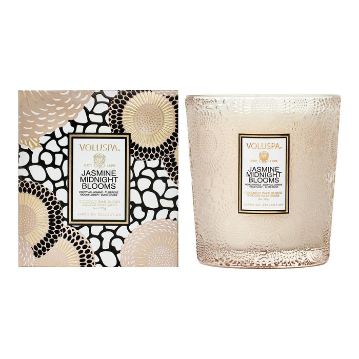 VOLUSPA CANDLE JASMINE MIDNIGHT BLOOMS | Classic Candle