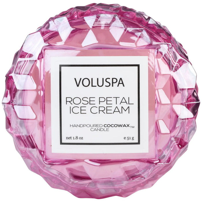 VOLUSPA CANDLE Rose Petal Ice Cream | Macaron Candle