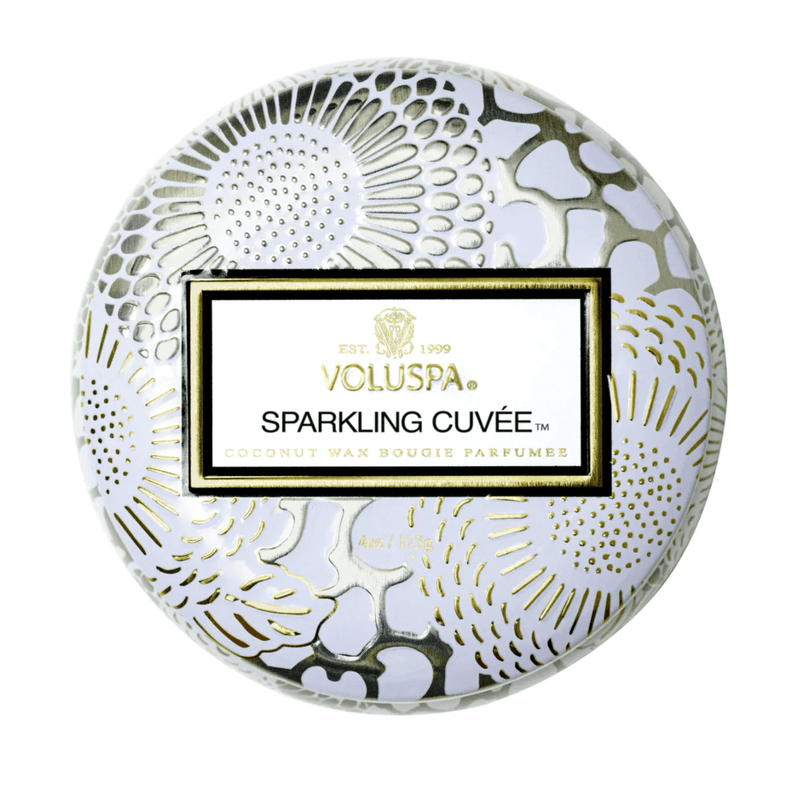 VOLUSPA CANDLE Sparkling Cuvee | Mini Tin Candle
