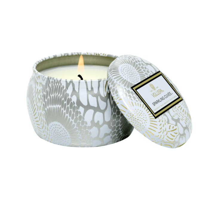 VOLUSPA CANDLE Sparkling Cuvee | Mini Tin Candle