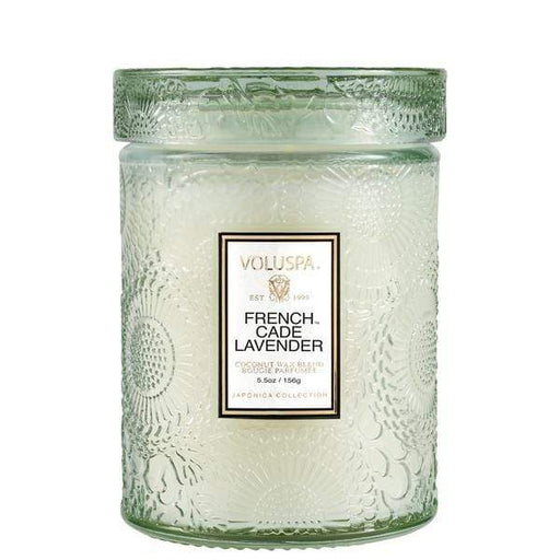 VOLUSPA FRENCH CADE LAVENDER SMALL JAR CANDLE - LOCAL FIXTURE
