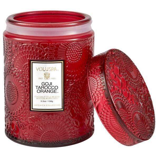 VOLUSPA CANDLE Voluspa Goji Tarocco Orange Small Jar Candle
