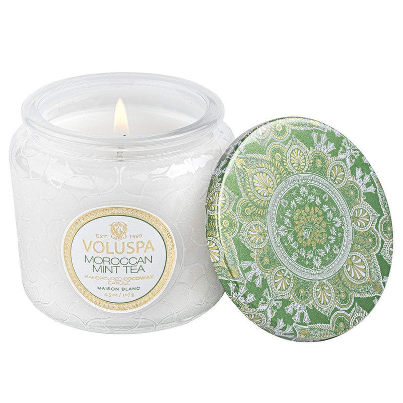 VOLUSPA CANDLE Voluspa Moroccan Mint Petite Jar Candle