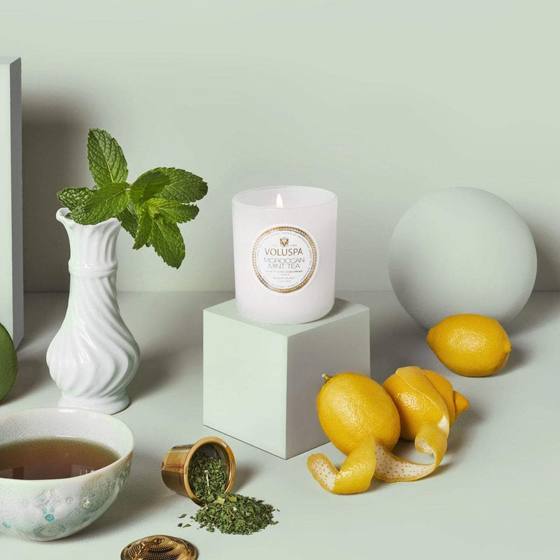 VOLUSPA CANDLE Voluspa Moroccan Mint Tea Classic Candle