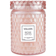 VOLUSPA ROSE OTTO LARGE JAR CANDLE - LOCAL FIXTURE