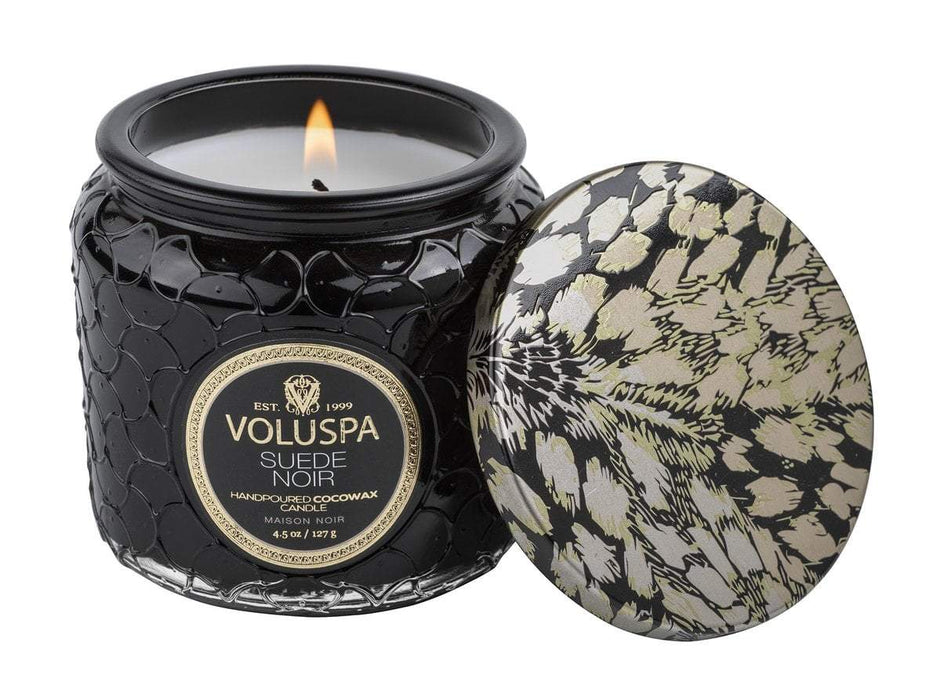 VOLUSPA CANDLE Voluspa Suede Noir Petite Jar Candle