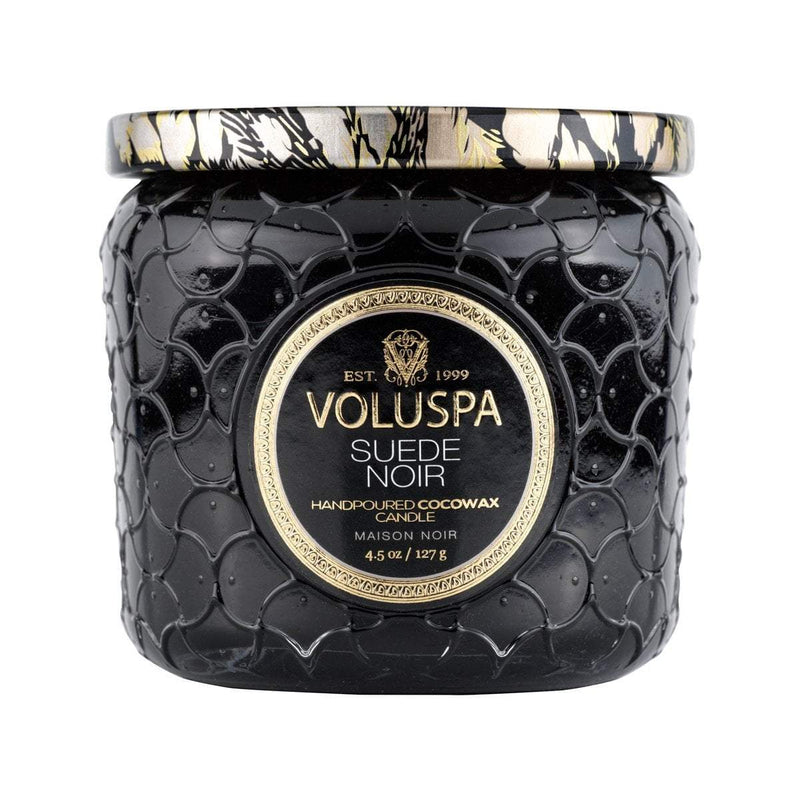 VOLUSPA CANDLE Voluspa Suede Noir Petite Jar Candle