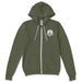WHITTIER LOCAL CLOTHING MILITARY GREEN / SMALL Hellman Whittier Wild Zip-up Hoodie
