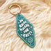 WILDFLOWER + CO. Keychain DO WHAT MAKES YOU HAPPY Positive Affirmation Glitter Motel Keychains