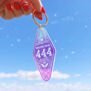 WILDFLOWER + CO. Keychain Angel Number Motel Keychains